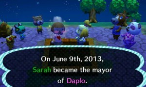 Becoming mayor