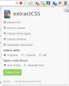 extractCSS